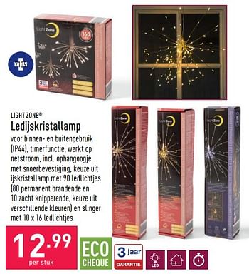 Promoties Ledijskristallamp - Lightzone - Geldig van 05/11/2022 tot 11/11/2022 bij Aldi