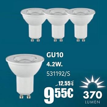 Promoties De lampen gu10 - Meno - Geldig van 20/10/2022 tot 20/11/2022 bij HandyHome