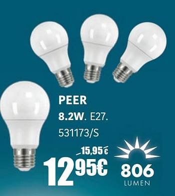 Promoties De lampen peer - Meno - Geldig van 20/10/2022 tot 20/11/2022 bij HandyHome