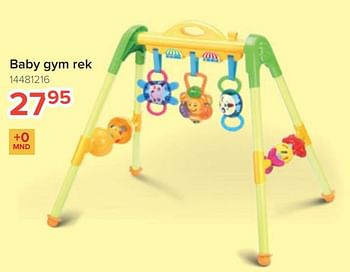 Promoties Baby gym rek - Huismerk - Euroshop - Geldig van 25/10/2022 tot 06/12/2022 bij Euro Shop