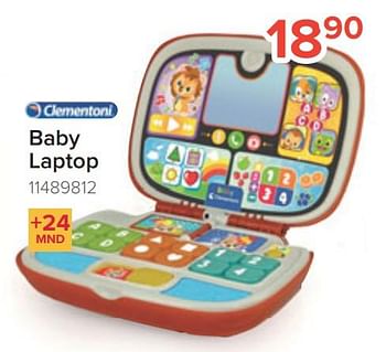 Promoties Baby laptop - Clementoni - Geldig van 25/10/2022 tot 06/12/2022 bij Euro Shop