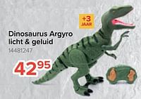 Dinosaurus argyro licht + geluid-Huismerk - Euroshop