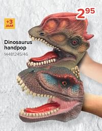 Dinosaurus handpop-Huismerk - Euroshop