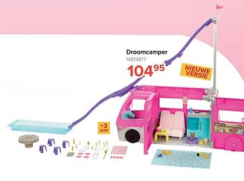Promoties Droomcamper - Mattel - Geldig van 25/10/2022 tot 06/12/2022 bij Euro Shop