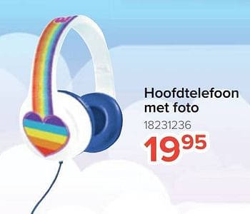 Promoties Hoofdtelefoon met foto - Studio 100 - Geldig van 25/10/2022 tot 06/12/2022 bij Euro Shop