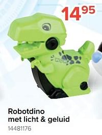 Robotdino met licht + geluid-Huismerk - Euroshop