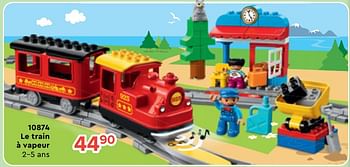 Promotions 10874 le train à vapeur - Lego - Valide de 25/10/2022 à 06/12/2022 chez Euro Shop