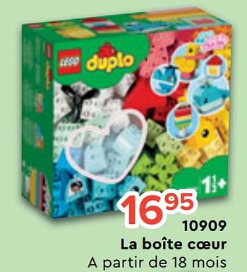 Promotions 10909 la boîte coeur - Lego - Valide de 25/10/2022 à 06/12/2022 chez Euro Shop