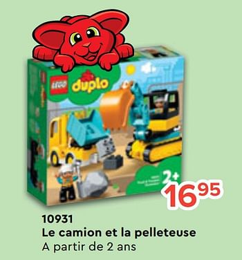 Promotions 10931 le camion et la pelleteuse - Lego - Valide de 25/10/2022 à 06/12/2022 chez Euro Shop