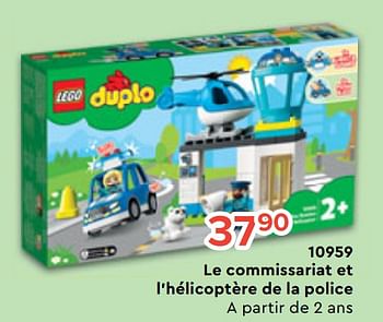 Promotions 10959 le commissariat et l’hélicoptère de la police - Lego - Valide de 25/10/2022 à 06/12/2022 chez Euro Shop