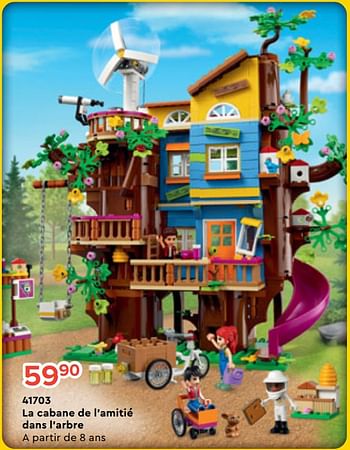 Promotions 41703 la cabane de l’amitié dans l’arbre - Lego - Valide de 25/10/2022 à 06/12/2022 chez Euro Shop