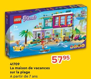 Promoties 41709 la maison de vacances sur la plage - Lego - Geldig van 25/10/2022 tot 06/12/2022 bij Euro Shop