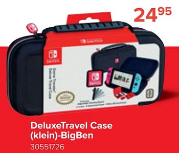 Promoties Deluxetravel case klein-bigben - Nintendo - Geldig van 25/10/2022 tot 06/12/2022 bij Euro Shop