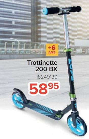 Promotions Trottinette 200 bx - Produit Maison - Euroshop - Valide de 25/10/2022 à 06/12/2022 chez Euro Shop