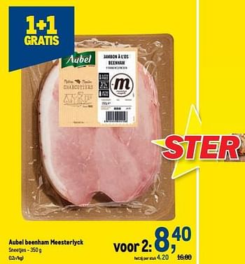 Promoties Aubel beenham meesterlyck - Aubel - Geldig van 02/11/2022 tot 15/11/2022 bij Makro