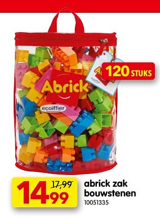 Promoties Abrick zak bouwstenen - Ecoiffier - Geldig van 07/11/2022 tot 05/12/2022 bij yess!