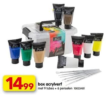 Promoties Box acrylverf - Nassau - Geldig van 07/11/2022 tot 05/12/2022 bij yess!