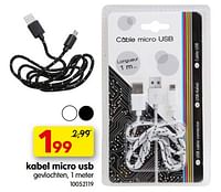 Kabel micro usb-Huismerk - Yess