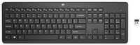 HP 230 Draadloos Qwerty Toetsenbord - Zwart-HP