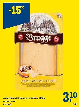 Promotions Brugge en tranches jeune - Brugge - Valide de 02/11/2022 à 15/11/2022 chez Makro