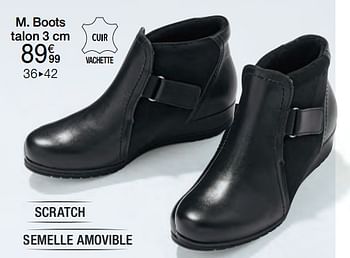 Promotions Boots - Produit Maison - Damart - Valide de 01/10/2022 à 15/12/2022 chez Damart