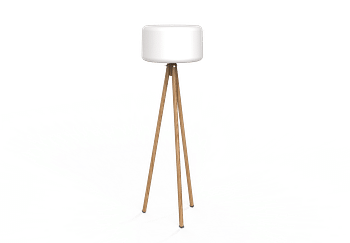 Promotions Newgarden solar lampadaire Chloe blanc 140cm - No Name  - Valide de 06/10/2022 à 05/12/2022 chez Brico