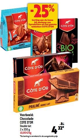 Promoties Chocolade cote d’or - Cote D'Or - Geldig van 02/11/2022 tot 08/11/2022 bij Match