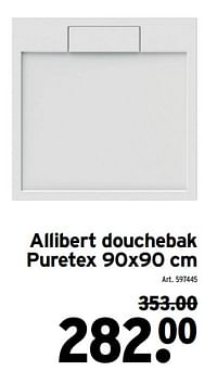Allibert douchebak puretex-Allibert