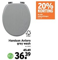 Handson antero grey wash-Handson