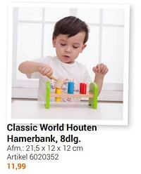 Classic world houten hamerbank-Classic World