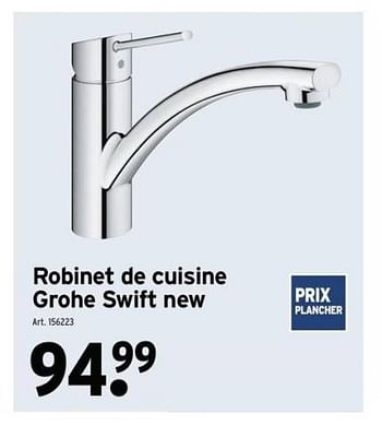 Promotions Robinet de cuisine grohe swift new - Grohe - Valide de 01/11/2022 à 31/12/2022 chez Gamma