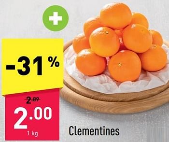 Promoties Clementines - Huismerk - Aldi - Geldig van 07/11/2022 tot 12/11/2022 bij Aldi