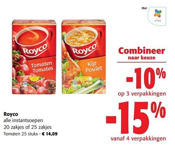 Promoties Royco tomaten - Royco - Geldig van 02/11/2022 tot 15/11/2022 bij Colruyt