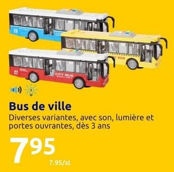 Promotions Bus de ville - Produit Maison - Action - Valide de 19/10/2022 à 25/10/2022 chez Action