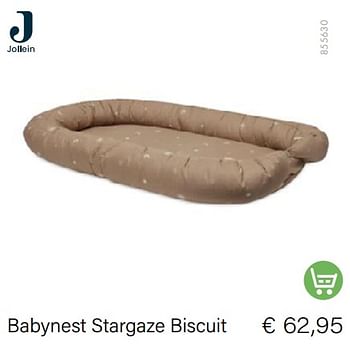 Promoties Babynest stargaze biscuit - Jollein - Geldig van 01/11/2022 tot 30/11/2022 bij Multi Bazar