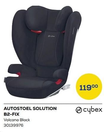 Promoties Autostoel solution b2-fix - Cybex - Geldig van 04/11/2022 tot 09/12/2022 bij Supra Bazar