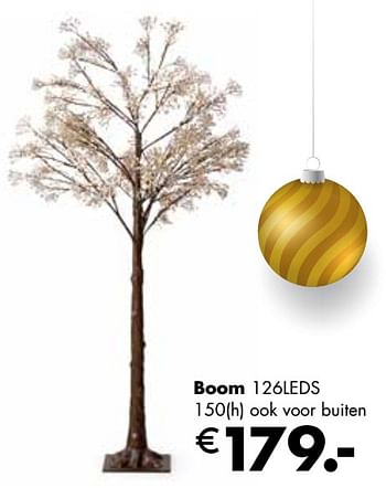 Promoties Boom 126leds - Huismerk - Multi Bazar - Geldig van 07/11/2022 tot 31/12/2022 bij Multi Bazar