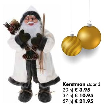 Promoties Kerstman staand - Huismerk - Multi Bazar - Geldig van 07/11/2022 tot 31/12/2022 bij Multi Bazar