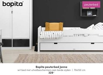 Promotions Bopita peuterbed jonne - Bopita - Valide de 30/10/2022 à 12/11/2022 chez Baby & Tiener Megastore