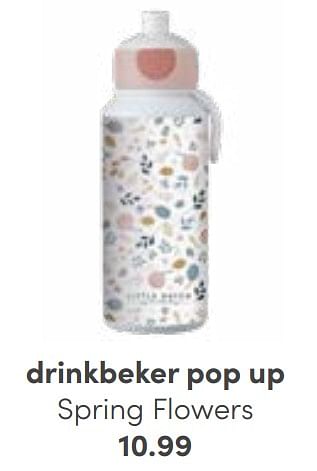 Promoties Drinkbeker pop up spring flowers - Huismerk - Baby & Tiener Megastore - Geldig van 30/10/2022 tot 12/11/2022 bij Baby & Tiener Megastore