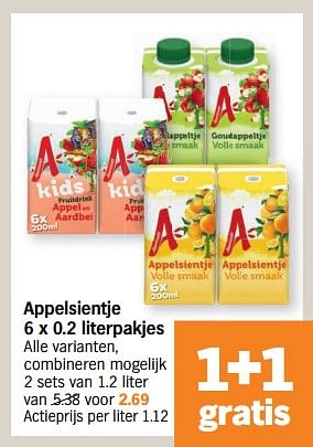 Promoties Appelsientje - Appelsientje - Geldig van 07/11/2022 tot 13/11/2022 bij Albert Heijn