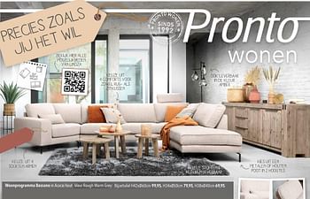 Promoties Woonprogramma bassano bijzettafel - Huismerk - Pronto Wonen - Geldig van 16/10/2022 tot 13/11/2022 bij Pronto Wonen