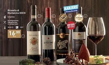 Promoties Brunello di montalcino docg - Rode wijnen - Geldig van 07/11/2022 tot 31/12/2022 bij Aldi