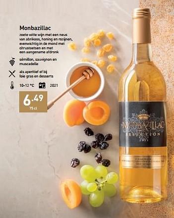 Promoties Monbazillac - Witte wijnen - Geldig van 07/11/2022 tot 31/12/2022 bij Aldi