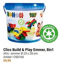 Clics build + play emmer 8in1-Clics