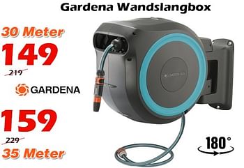 Promoties Gardena wandslangbox - Gardena - Geldig van 27/10/2022 tot 20/11/2022 bij Itek