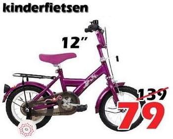 Promoties Kinderfietsen 12`` - Huismerk - Itek - Geldig van 27/10/2022 tot 20/11/2022 bij Itek