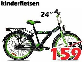 Promoties Kinderfietsen 24`` - Huismerk - Itek - Geldig van 27/10/2022 tot 20/11/2022 bij Itek