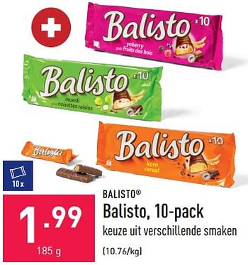 Promoties Balisto - Balisto - Geldig van 18/11/2022 tot 25/11/2022 bij Aldi