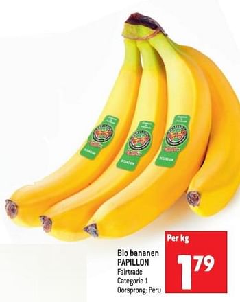Promoties Bio bananen papillon - Papillon - Geldig van 09/11/2022 tot 15/11/2022 bij Match
